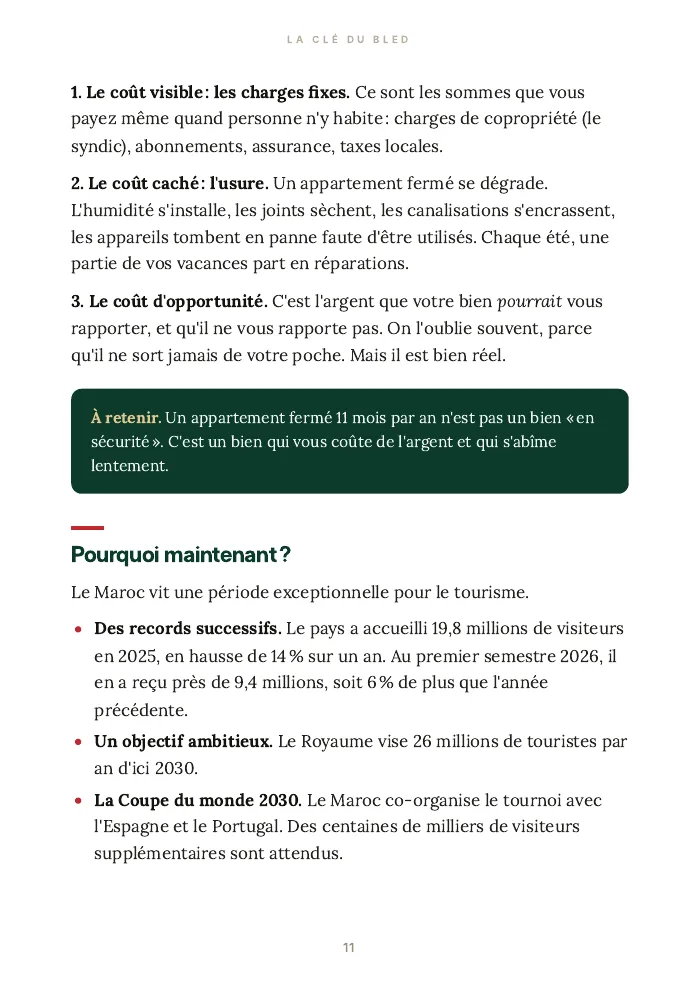 Page du chapitre 1 avec encadrés